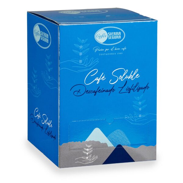 Cafe soluble descafeinado Sierra Segura