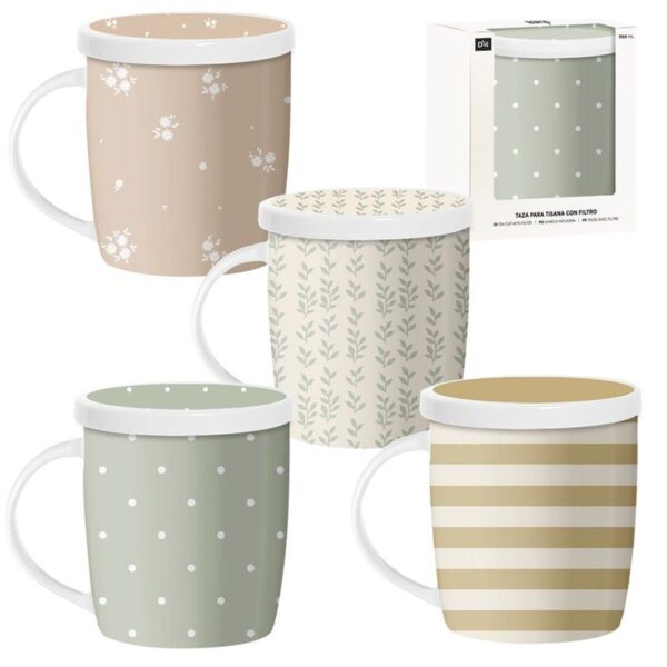 Tisana Basic natural en taza