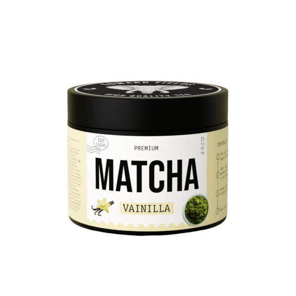 Té Matcha Vainilla Premium con aroma suave y natural
