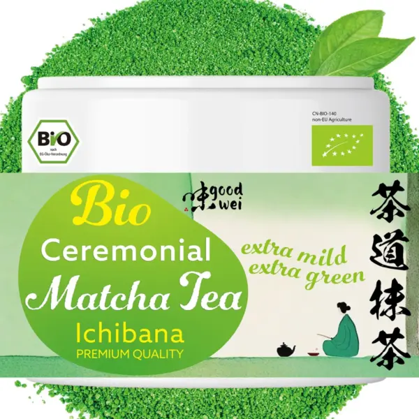 Té matcha orgánico grado ceremonial Ichibana