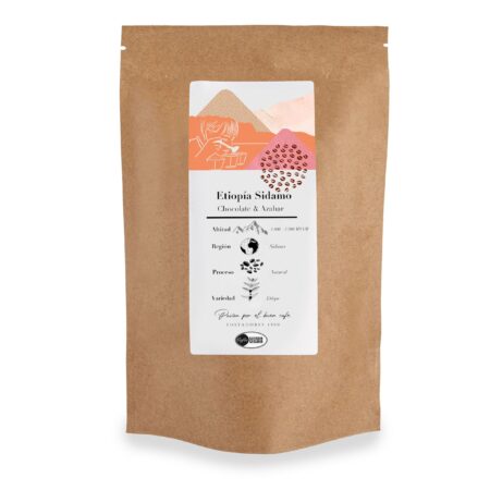 Café 100% Arábica de Etiopía Sidamo en grano de Cafés Sierra Segura