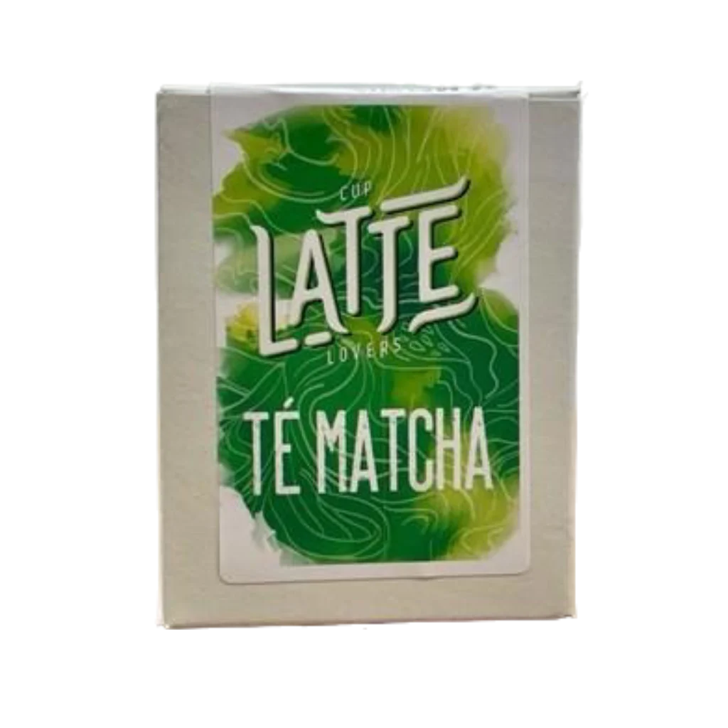 Caja de Latte Matcha para preparar bebida vegetal