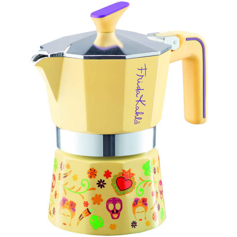 Cafetera italiana Frida Kahlo 6 Tazas