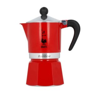 Cafetera Bialetti 3 Tazas Roja