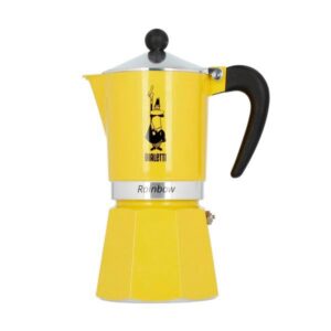 Cafetera Bialetti Rainbow Amarillo 6 Tazas